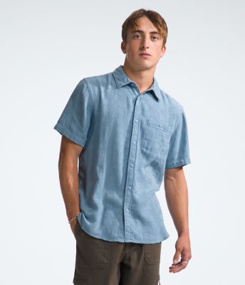 The North Face Mens Loghill Jacquard Shirt QEO