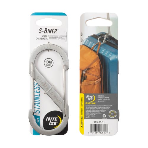 NITE IZE S-Biner® Stainless Steel Dual Carabiner #5