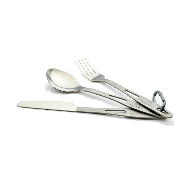 TOAKS Titanium 3-Piece Cutlery Set