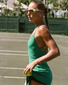 Vuori Womens Solstice Dress Emerald