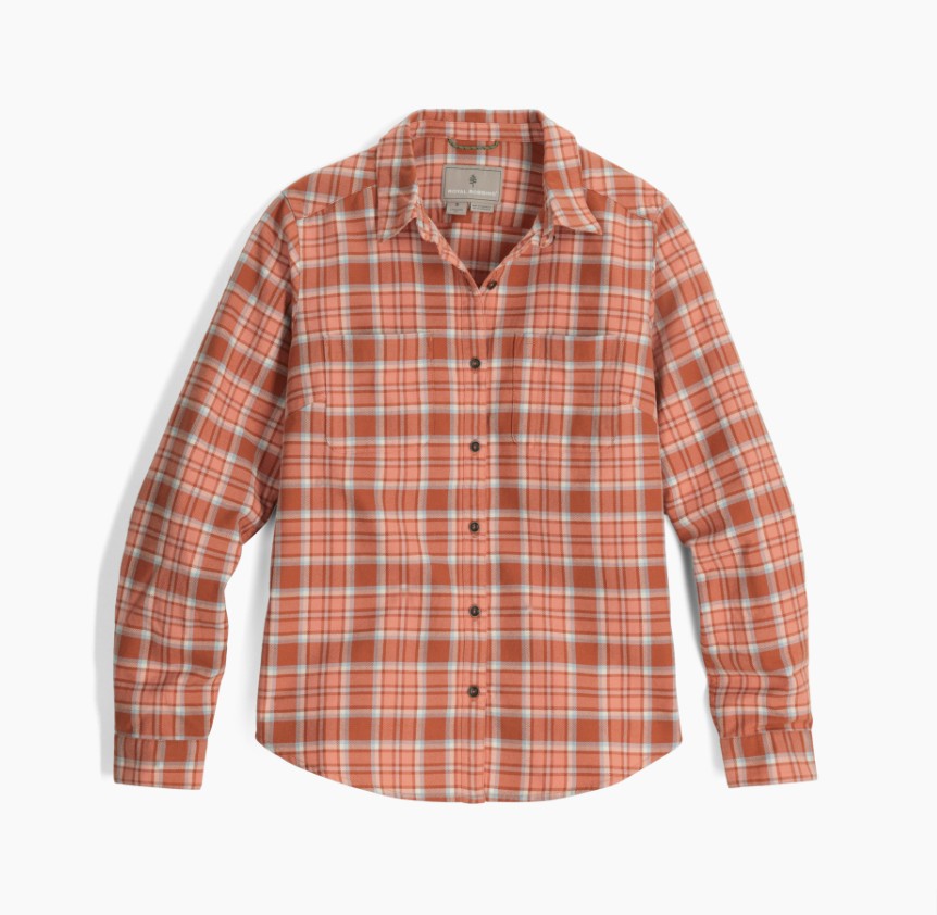 Royal Robbins Womens Lieback Cotton Flannel L/S 613