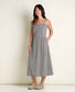 Toad&Co w-sunkissed-tank-midi-dress in Black and Salt Print