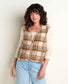 Toad&Co w-sespe-sherpa-vest-1 in Limestone Pattern