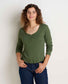 Toad&Co w-foothill-pointelle-henley-ls in Epidote