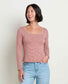Toad&Co w-rosalie-square-neck-ls-tee in Campfire Pattern