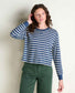 Toad&Co boundless-jersey-ls-tee in Canal Pattern