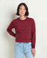 Toad&Co boundless-jersey-ls-tee in Port Pattern