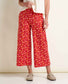 Toad&Co Women's Chaka Wide Leg Crop Pant.