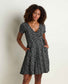 Toad&Co Women's Freesia Wrap Short Sleeve Dress.