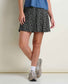 Toad&Co w-seleena-skort in Black and Salt Print
