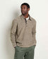 Toad&Co m-cabinside-fleece-pullover in Honey Brown