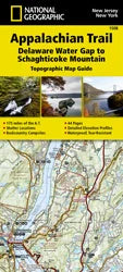 National Geographic Trails Illustrated Topographic Maps | Appalachian Trail Appalachian Trail: Delaware Water Gap to Schaghticoke Mountain