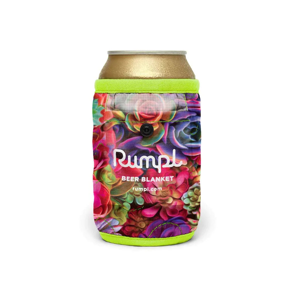 RUMPL Beer Blanket Psychedelic Succulents