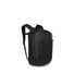 Osprey Transporter Panel Loader Mystery White-Moody Burgundy in Raven Black