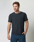 VUORI Mens Strato Tech Tee Charcoal Heather