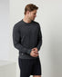 VUORI Mens Ponto Performance Crew Charcoal Heather