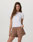 Vuori Women's Short Sleeve Feather Classic Tee.
