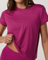 Vuori Womens Energy Classic Tee Dragonfruit