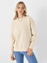 VUORI Womens Sedona Weekender Crew Milkweed