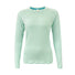 Just Head Outdoors Women's Performance Tech Long Sleeve Heather Tourmaline