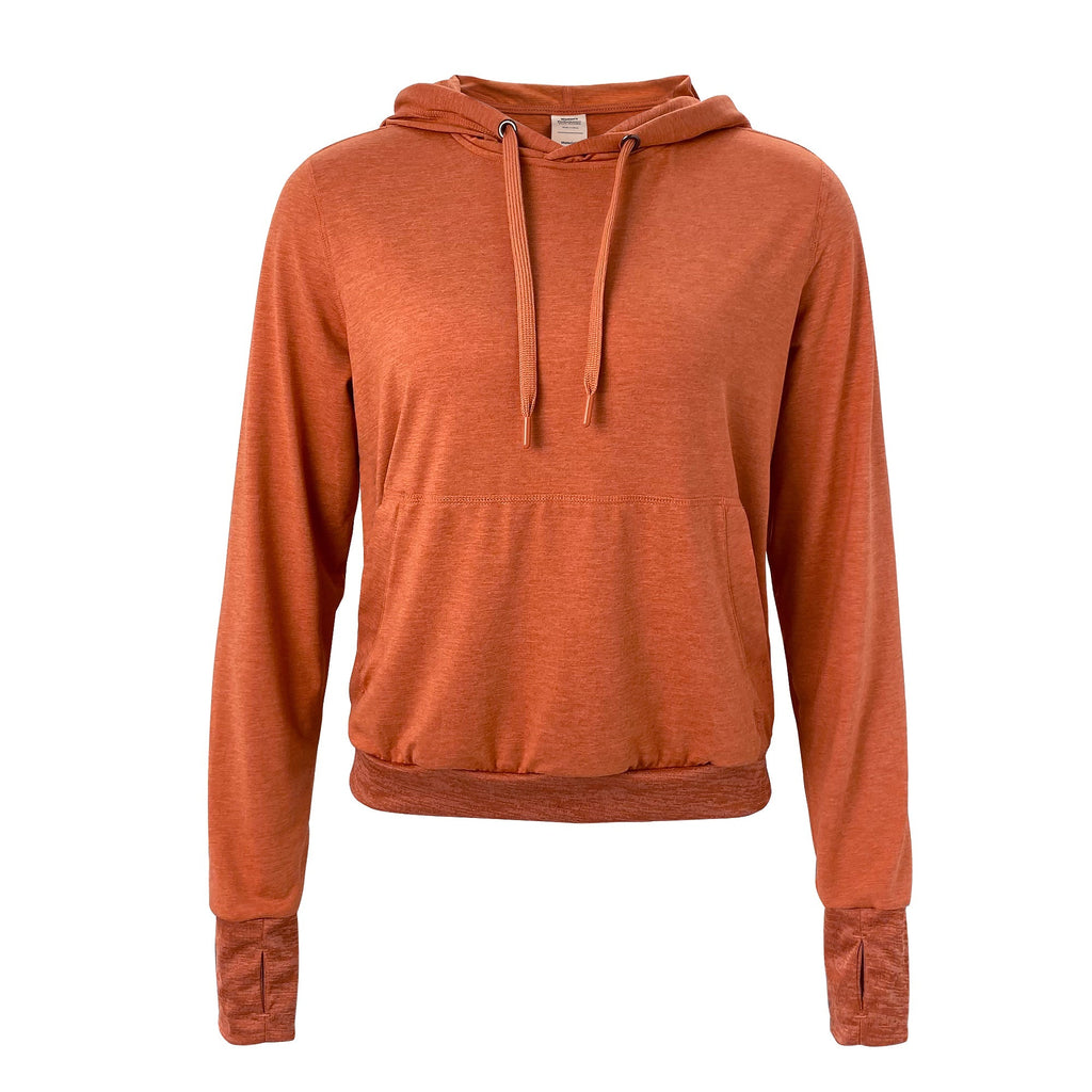 Just Head Outdoors W Performance Tech Hoodie Ginger Spice