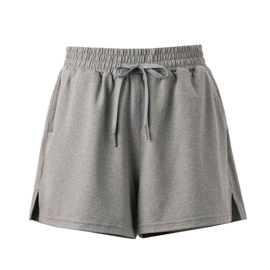 Just Head Outdoors W Perform Tech Jogger Shorts Heather Classic Gray