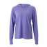 Just Head Outdoors W Perf Tech LW Sun Hoodie Deep Periweenkle