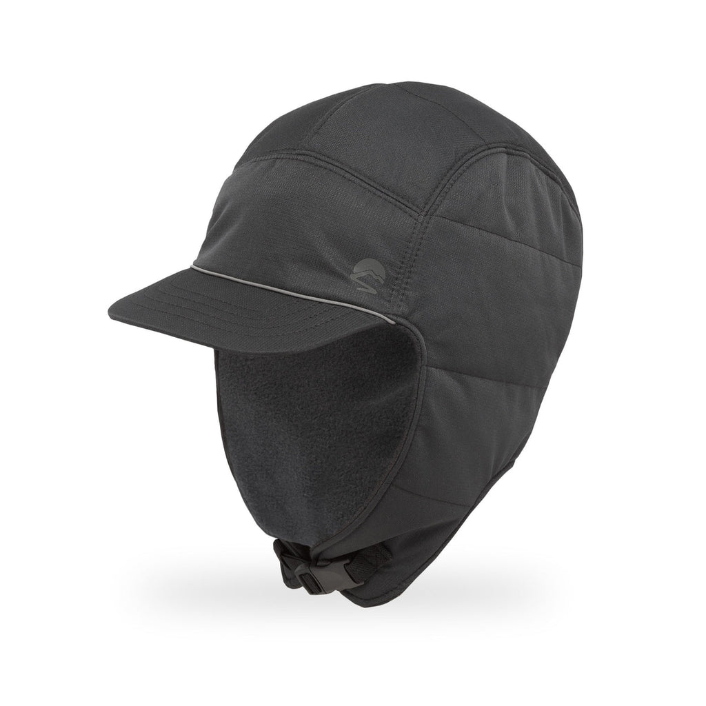 Sunday Afternoons Alpine Quilted Trapper Hat Black