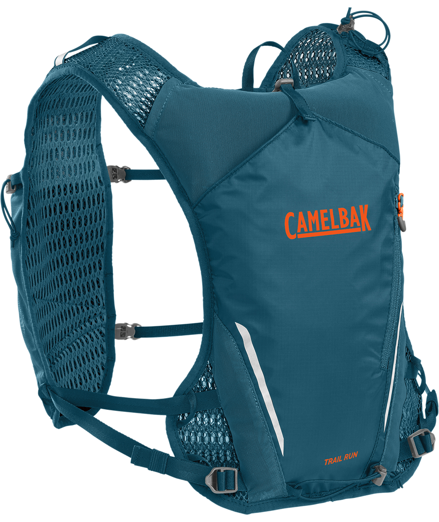 CamelBak Trail Run‚ Vest With Two 17oz Quick Stow‚ Flasks CORSAIR TEAL