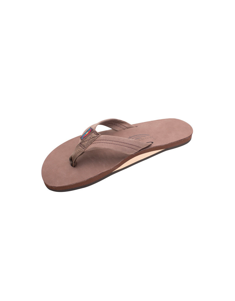 Rainbow Sandals Premier Leather Single Layer Arch EXPRESSO