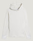 Free Fly Women's Bamboo Lightweight Fleece Cropped Hoodie in Off White Heather