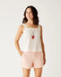 Carve Designs Women's Liv Eyelet Top Birch