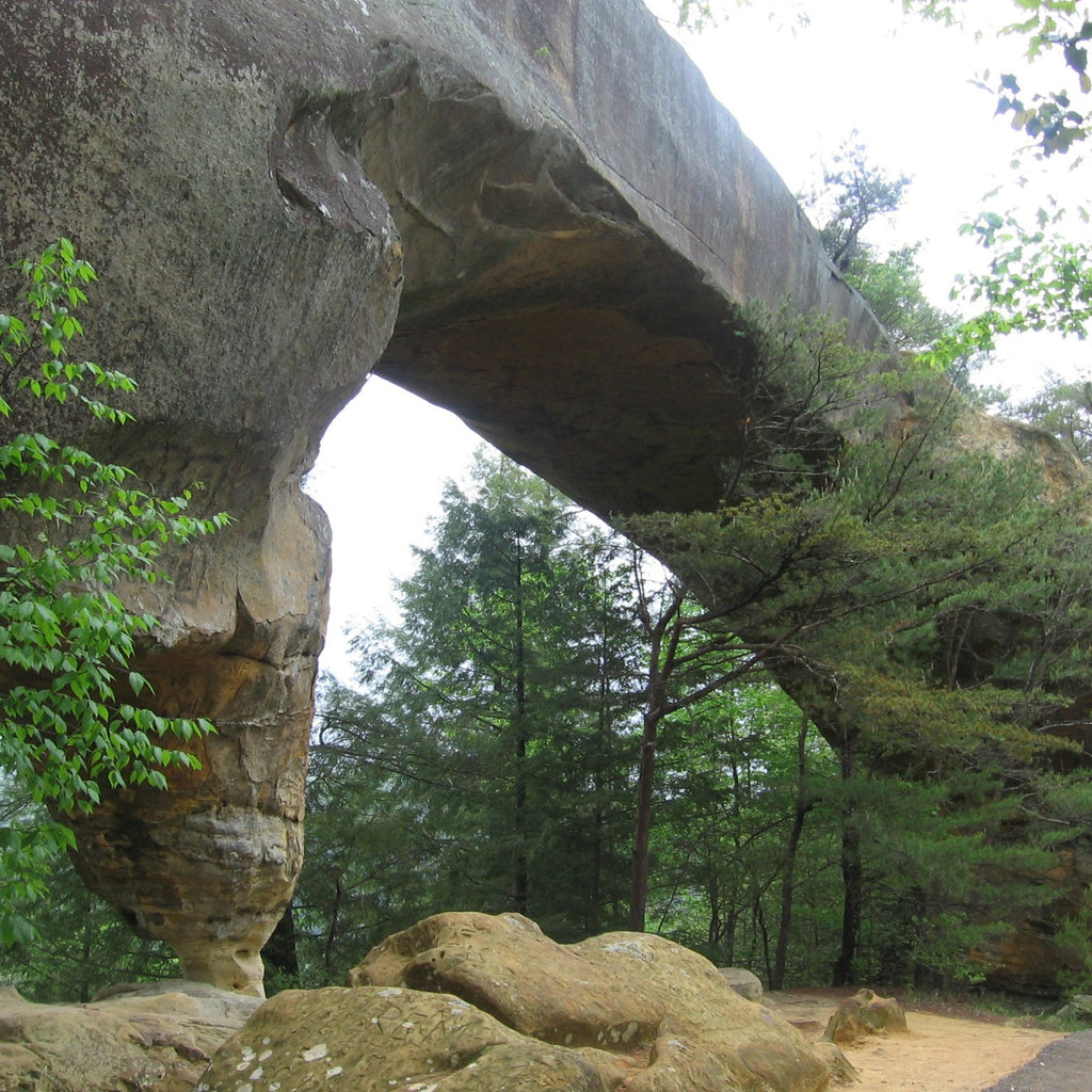 Boulder Archway while Hiking