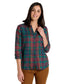 Toad&Co Women's Re-Form Flannel Long Sleeve Shirt.
