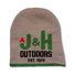 J&H Outdoors J&H Logo Beanie KHAKI