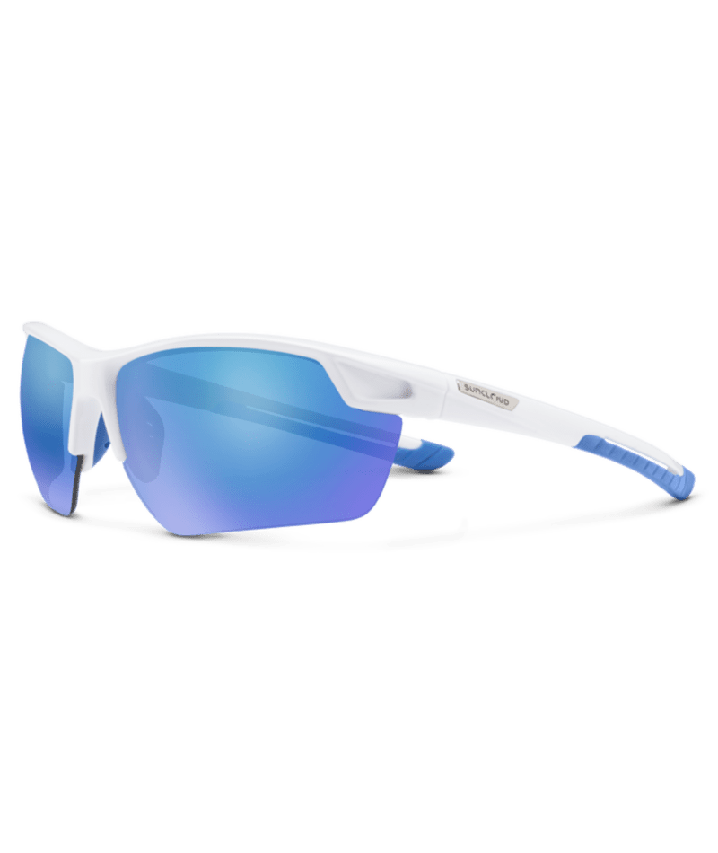 Suncloud Optics Contender WHITE / BLUE MIRROR