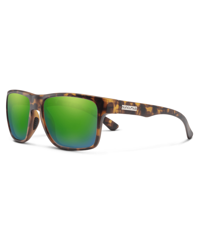 Suncloud Optics Rambler MATTE TORTOISE / GREEN MIRROR