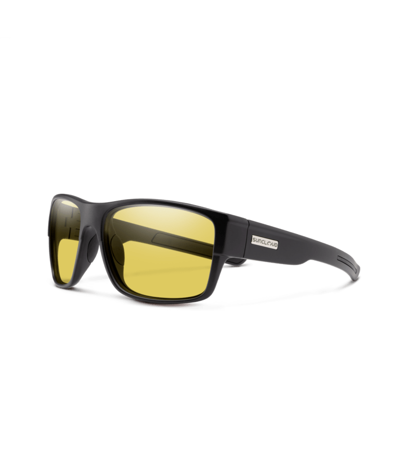 Suncloud Optics Range MATTE BLACK / LOW LIGHT YELLO