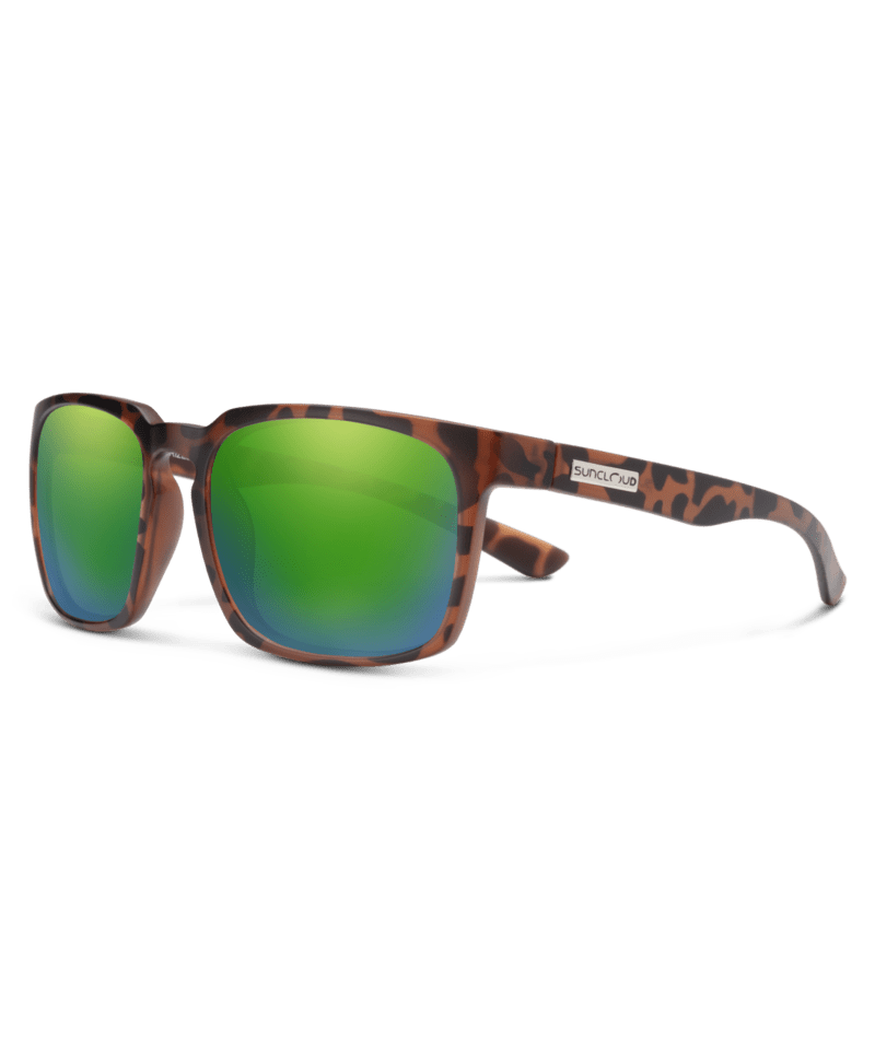 Suncloud Optics Hundo MATTE TORTOISE / GREEN MIRROR