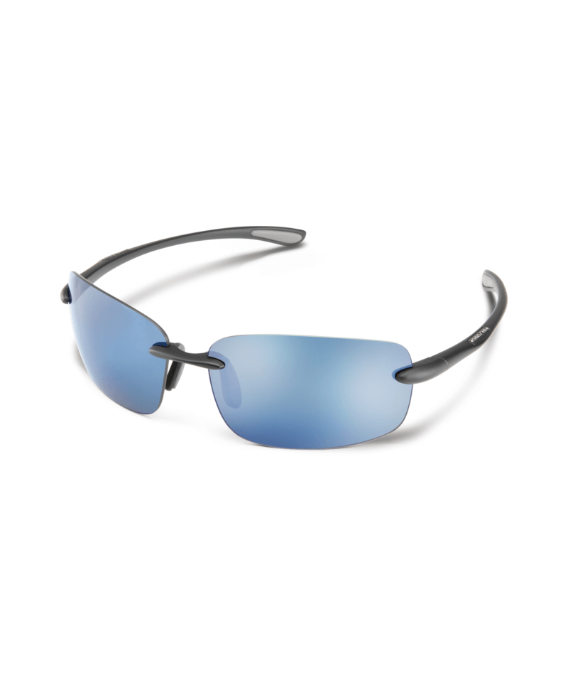 Suncloud Optics Topline MATTE BLACK / BLUE MIRROR