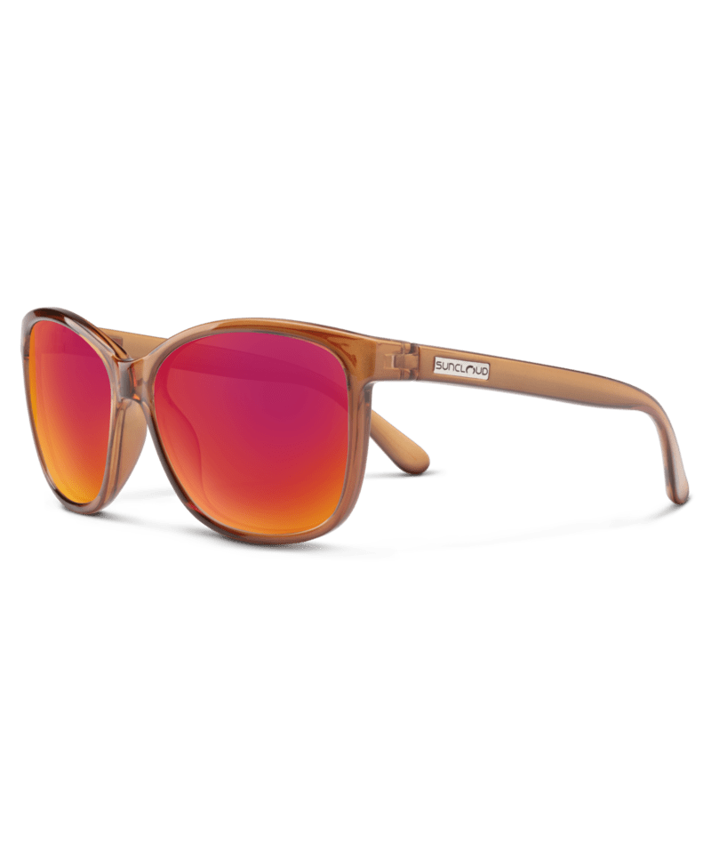 Suncloud Optics Sashay CRYSTAL AMBER / RED MIRROR