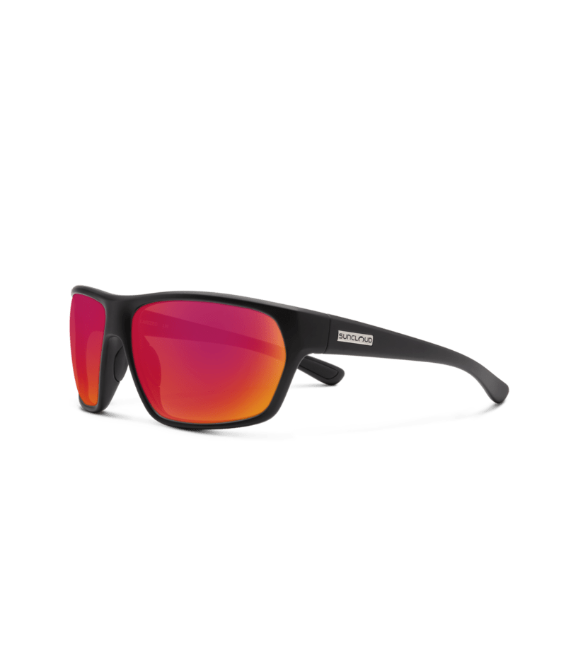 Suncloud Optics Boone MATTE BLACK / RED MIRROR