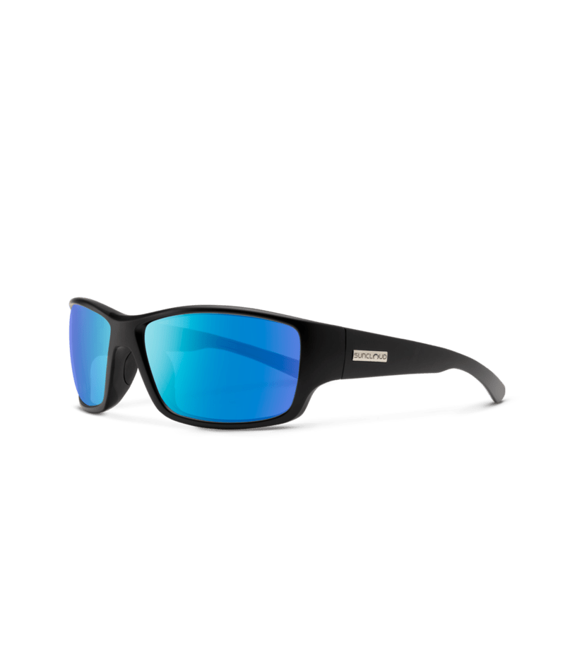 Suncloud Optics Hull MATTE BLACK / BLUE MIRROR