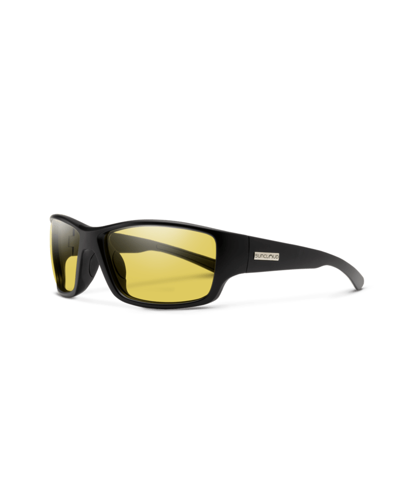 Suncloud Optics Hull MATTE BLACK / LOW LIGHT YELLO