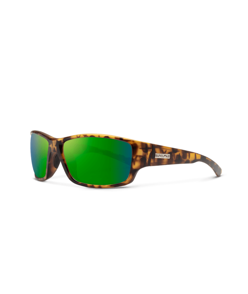 Suncloud Optics Hull MATTE TORTOISE / GREEN MIRROR