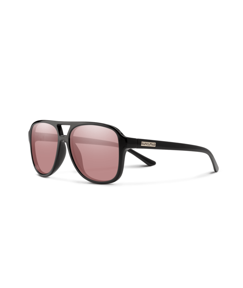 Suncloud Optics Sandy BLACK / LOW LIGHT ROSE