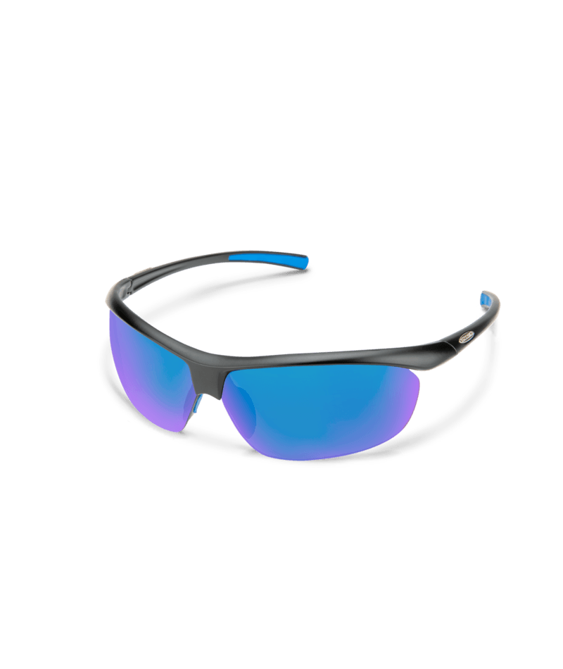 Suncloud Optics Zephyr MATTE BLACK / BLUE MIRROR