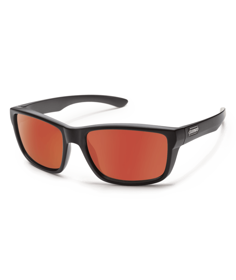 Suncloud Optics Mayor MATTE BLACK / RED MIRROR