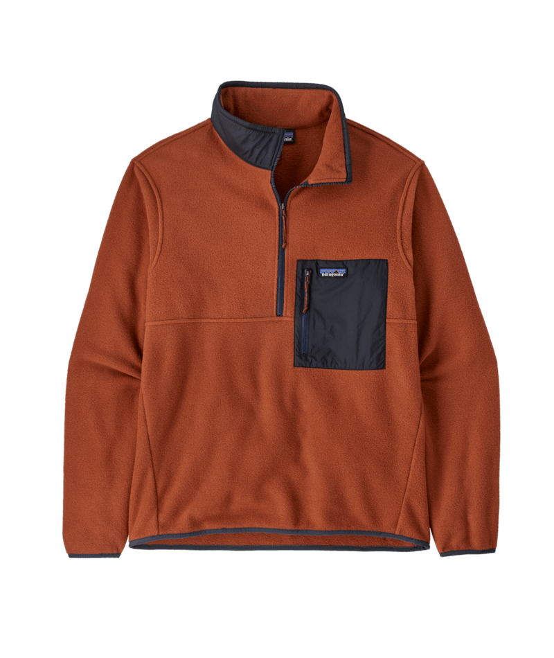 Patagonia Men's Microdini 1/2-Zip Pullover BURR