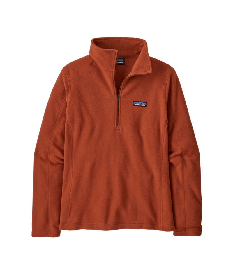 Patagonia Womens Micro D 1/4 Zip BURR